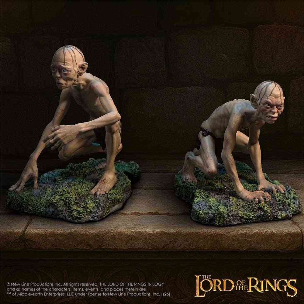 Nemesis Now The Lord of the Rings - Lord of the Rings Gollum and Smeagol (Set of 2) Figurines - Multicolours